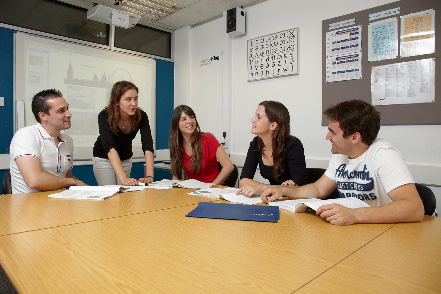 Frances King School of English, London - British Side İngiltere'de